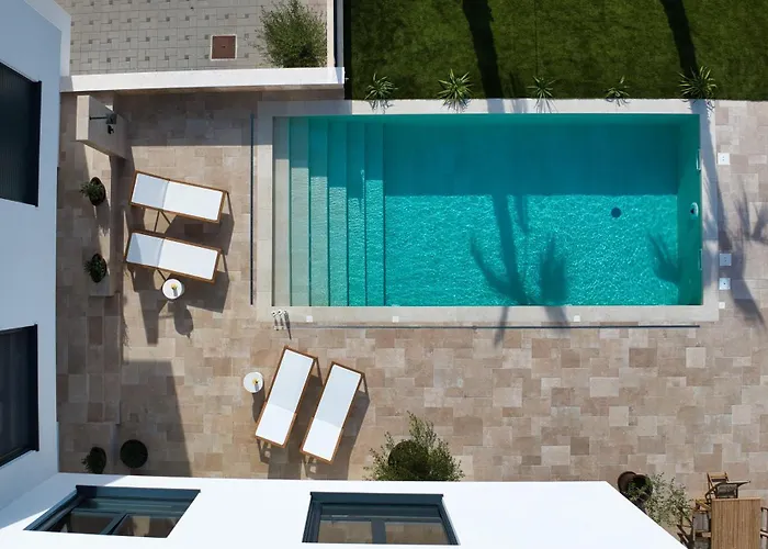 Villa Luxury Olivetum With Heated Pool, Sea View & Sauna - Okrug Gornji