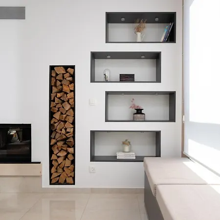 ヴィラ Luxury Olivetum With Heated Pool, Sea View & Sauna - Okrug Gornji