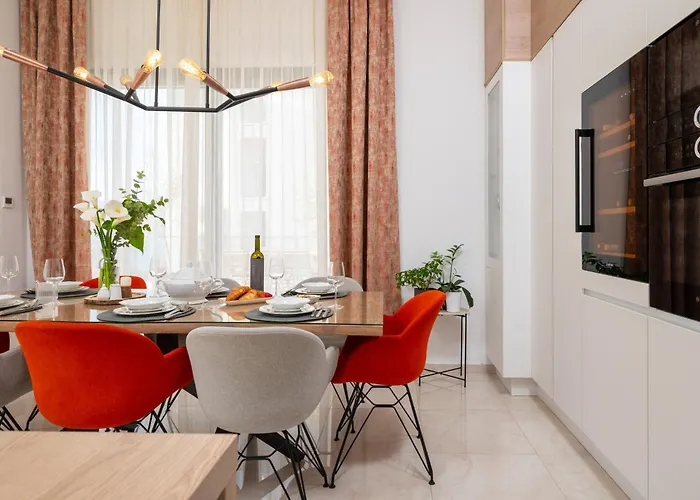 Luxury Olivetum With Heated Pool, Sea View & Sauna - Okrug Gornji Villa *