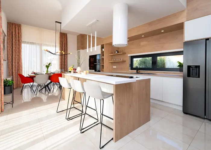 Luxury Olivetum With Heated Pool, Sea View & Sauna - Okrug Gornji Villa *