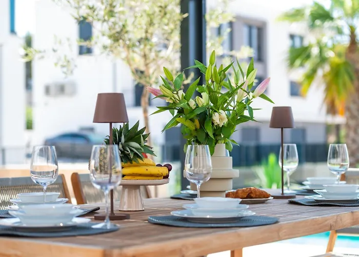 Villa Luxury Olivetum With Heated Pool, Sea View & Sauna - Okrug Gornji