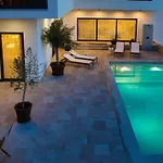 Luxury Olivetum With Heated Pool, Sea View & Sauna - Okrug Gornji Villa Trogir