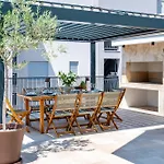 Luxury Olivetum With Heated Pool, Sea View & Sauna - Okrug Gornji
